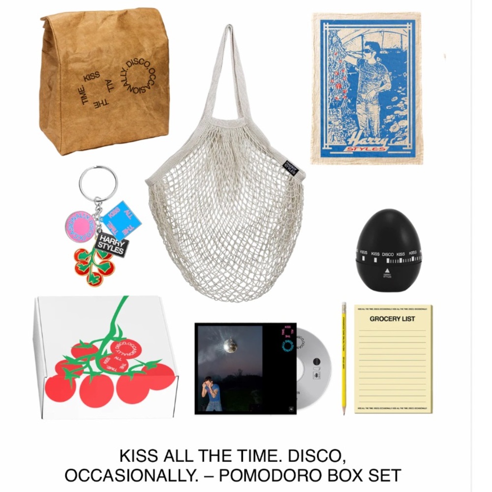 KISS ALL THE TIME DISCO OCASIONALLY POMODORO BOX SET Harry Styles